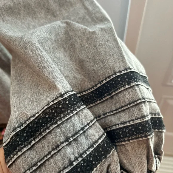 Free people blouse baby doll size large UNIQUE 😉 - Picture 6 of 16